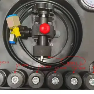 Akümülatör hidrolik Basınç şarj kiti, Azot Gazı, Aracı, Şişme FPU - 1 250Bar, 5/16-32UNF, 7 / 8UNF 12 gaz, azot, №8'de büyük satışlar