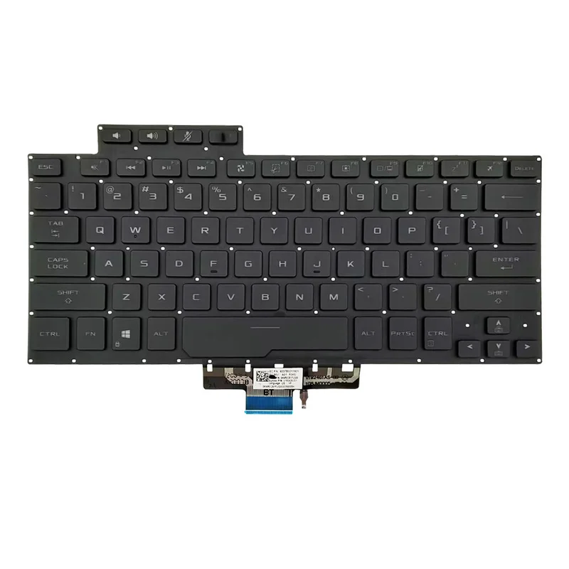 S  For ASUS ROG GA401QC GA401QE GA401QH GA401QM GA401IHR US keyboard Backlit black