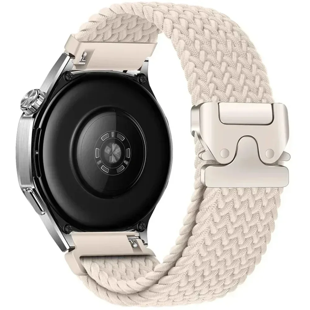 20mm 22mm Nylon Parachute Buckle Strap for Amazfit Bip Max 6 5/Balance 2 3 Comfortable Bracelet for Amazfit Cheetah 2 Pro/Ultra
