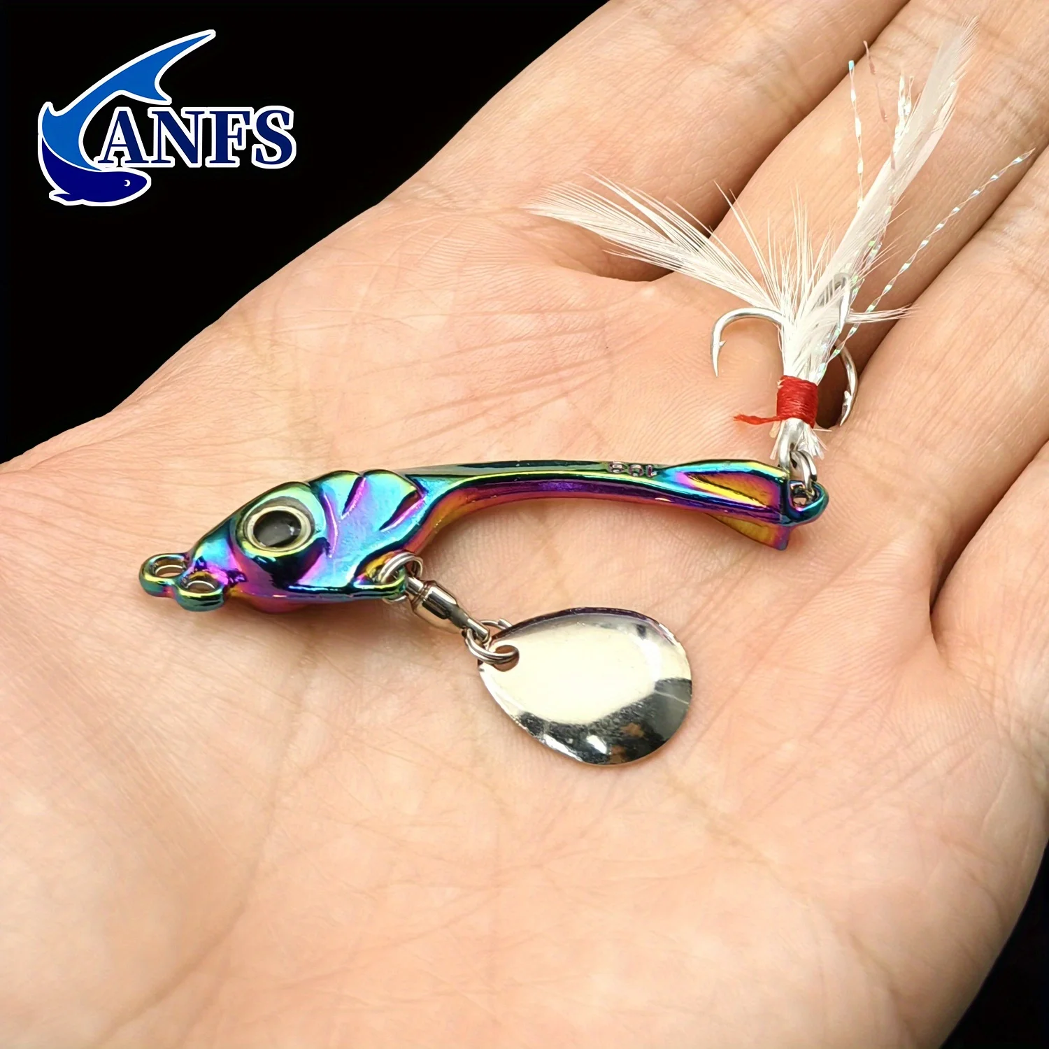 ANFS Señuelo VIB Micro Tremor – Perca y lubina en agua dulce y salada - imagen 4