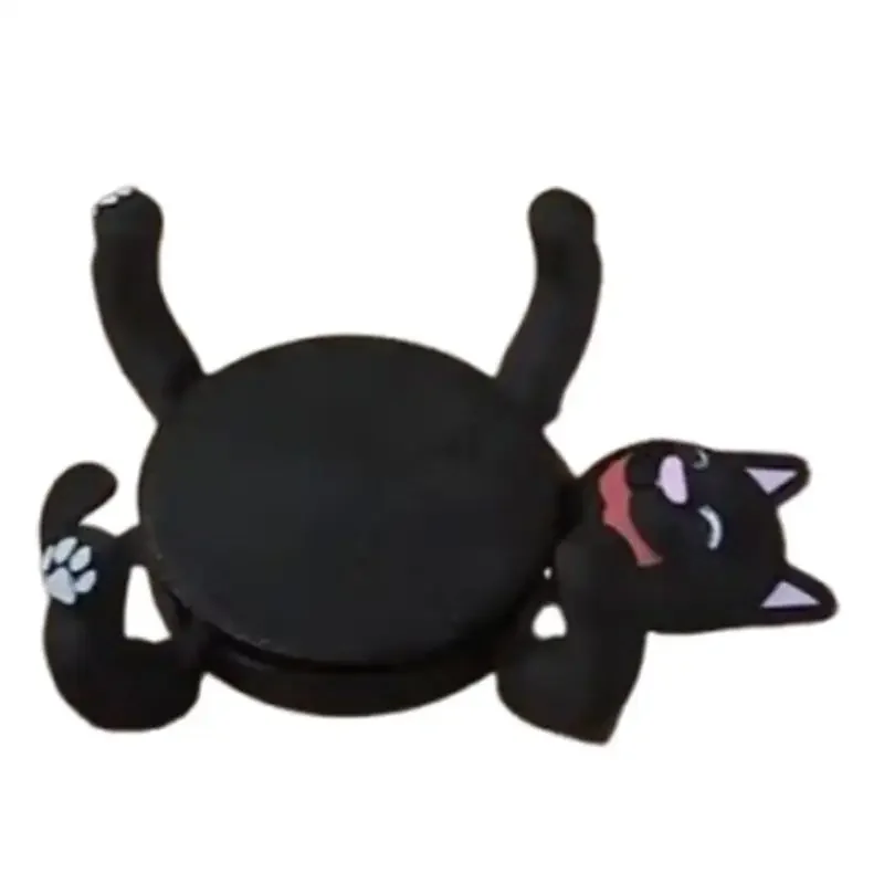 

Creative 3D Print Cat Coasters Waterproof Heat Insulation Tabletop Drink Coasters Funny Non-Slip Cup Holder Office