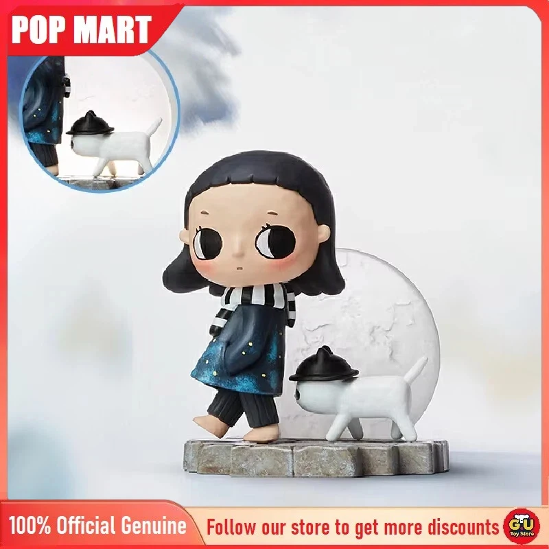 

Genuine Popmart Nyota I Am The Seasons Series Blind Box Toys Cute Action Figures Mystery Box Collectible Model Toy Gift