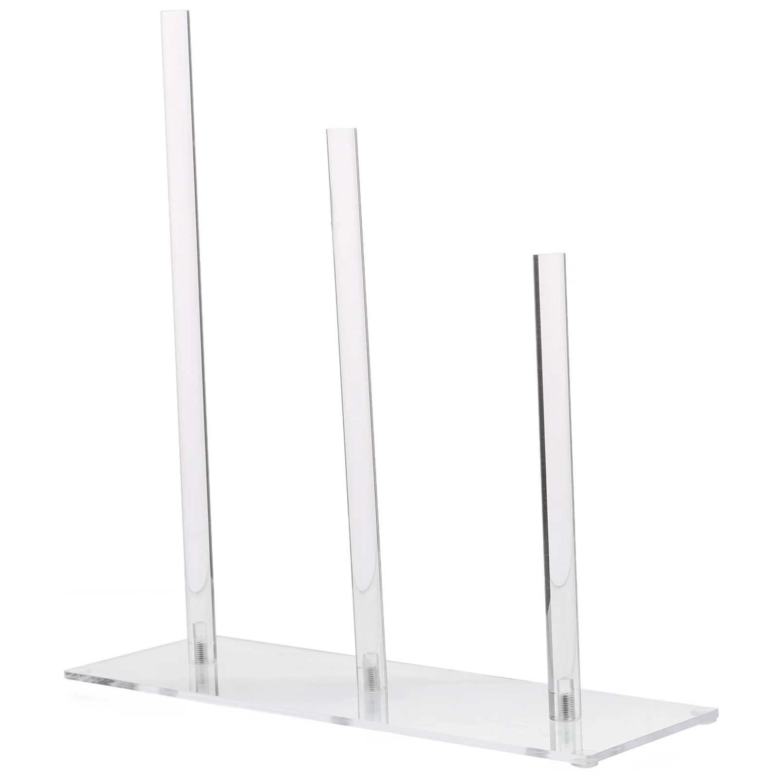 

3 Tier Acrylic Scrunchie Holder Clear Hair Tie Organizer Stand Storage Display Rack for Women Teens Girls Scrunchie Holder Stand