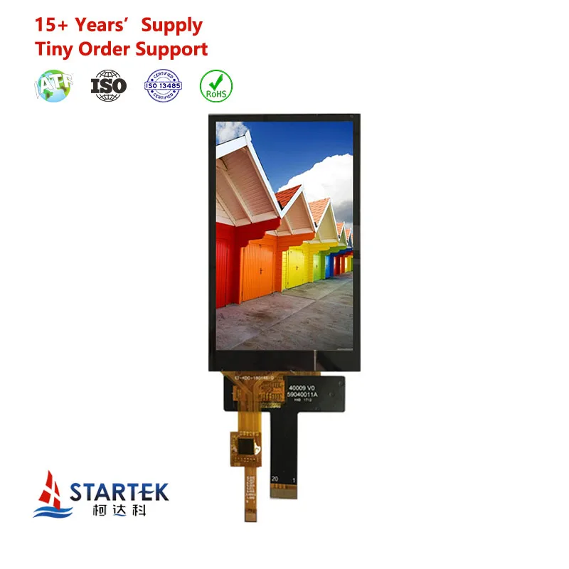 4.3 Tft Lcd MIPI Interface 480*800 Interface 500nits IPS 4 Inch Lcd Display Module