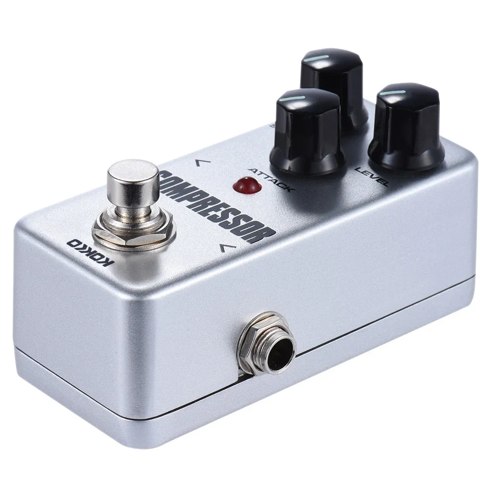 KOKKO Electric Guitar Effect Pedal FCP2 Compressor Effect Pedal True Bypass Mini Single Guitar Pedal Guitar Accessories & Parts