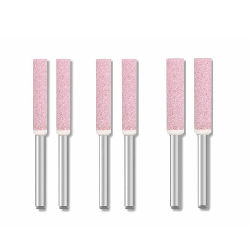 32-Piece Pink Diamond Chainsaw Sharpener With 120 Grit For Polishing, Grinding, And Rasp Tools Suitable For Metal Wood Plastic