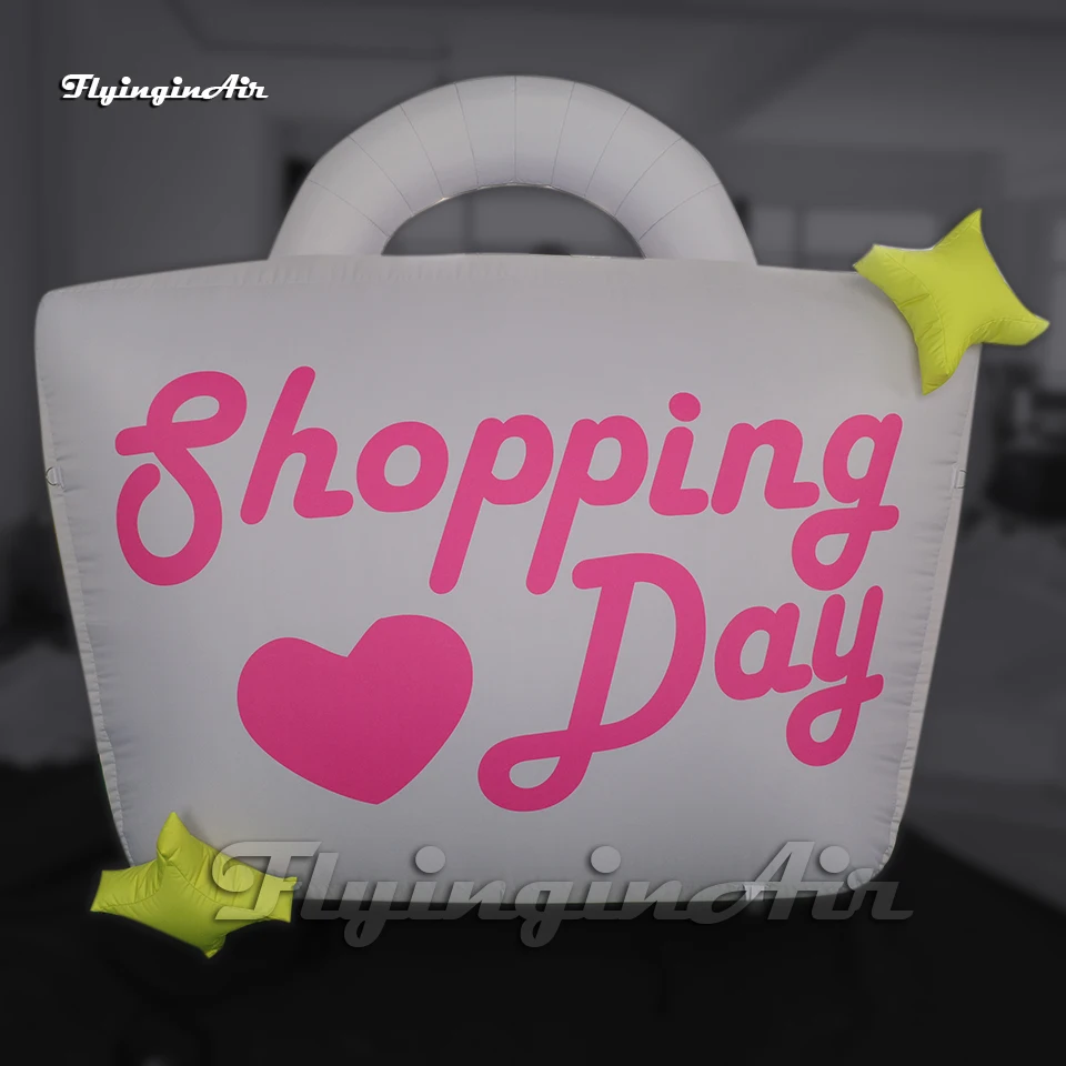 

Customized Large Advertising Inflatable Bag Model Handbag Replica Air Blow Up Shopping Bag Balloon For Promotion Event