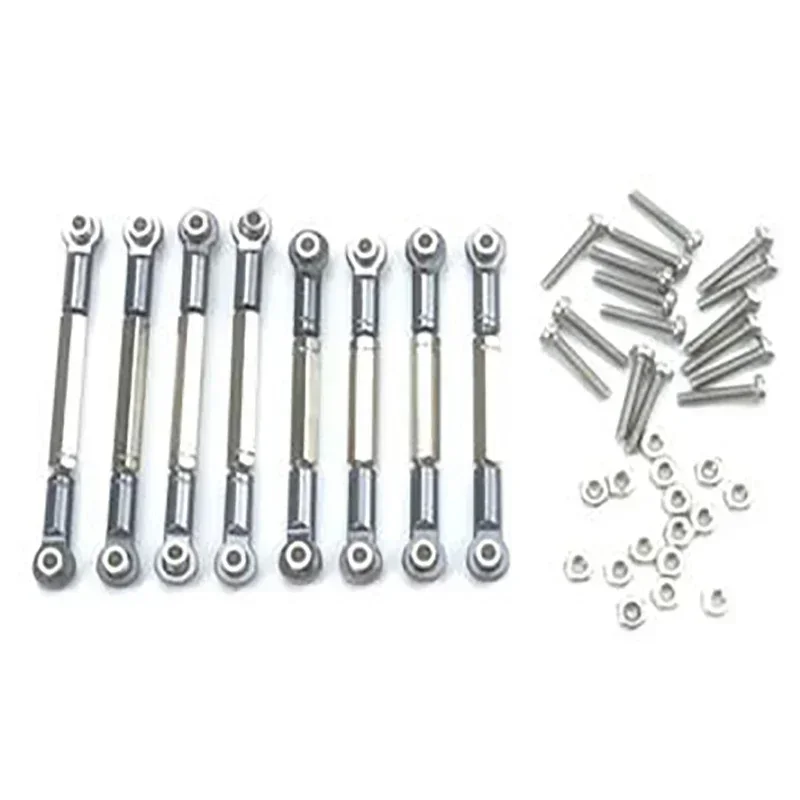 

Для WPL B1 B-1 B14 B-14 B24 B-24 C14 1/16 запасные части для радиоуправляемого автомобиля, обновленная металлическая тяга рулевого управления