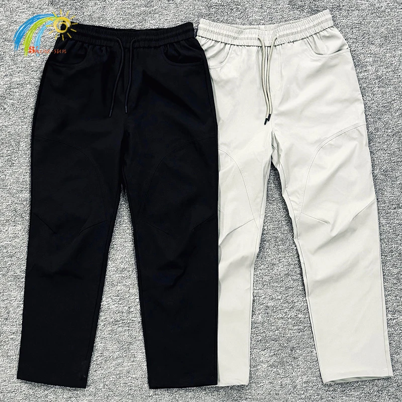 High Quality Double Layered Nylon Fabric Cleanfit Casual Pants Men Women Patchwork Drawstring Functional Overalls Trousers