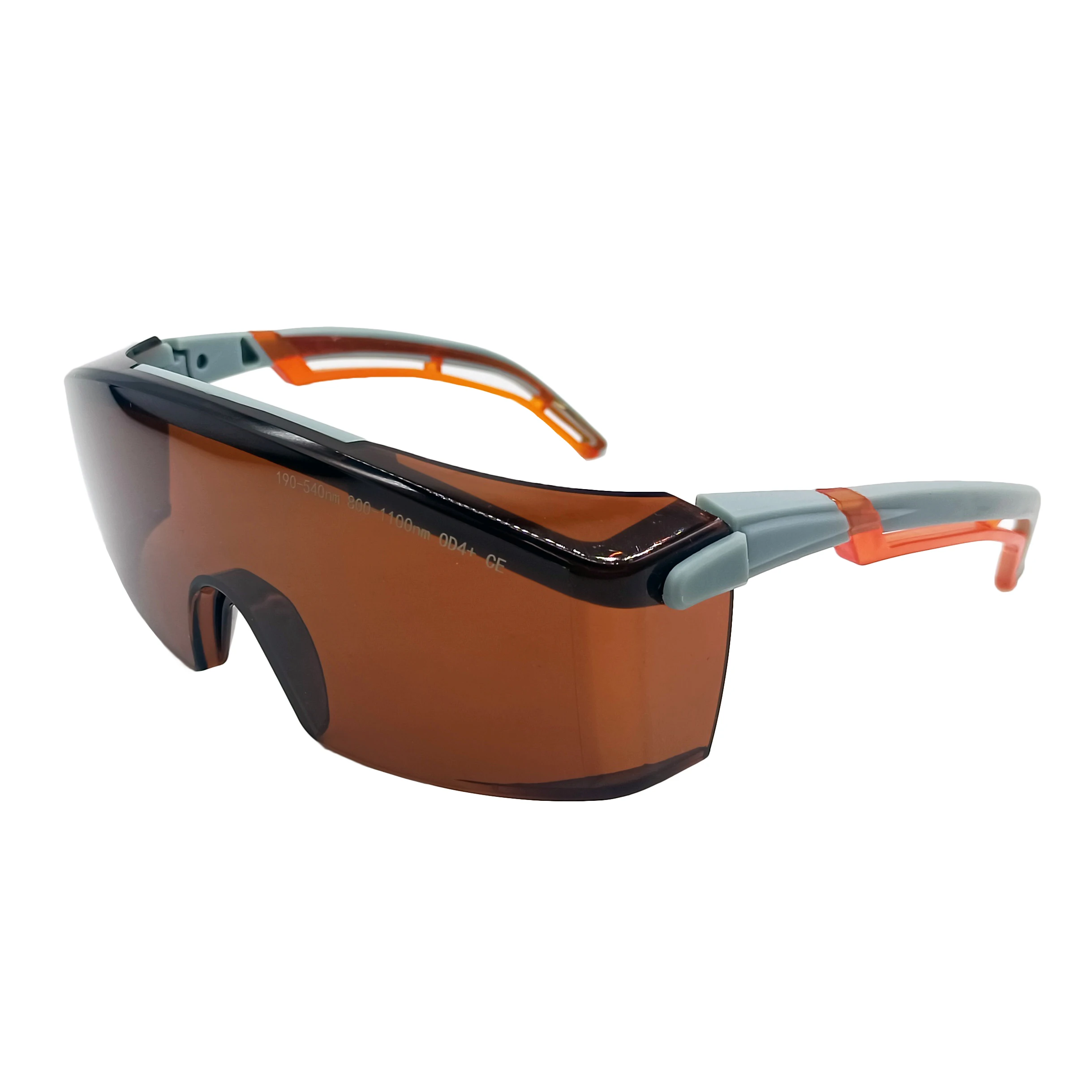 Laser Safety Glasses For 532nm 1064nm 1070nm Fiber Laser Cutting Machine OD4+ VLT10% Eye Protection
