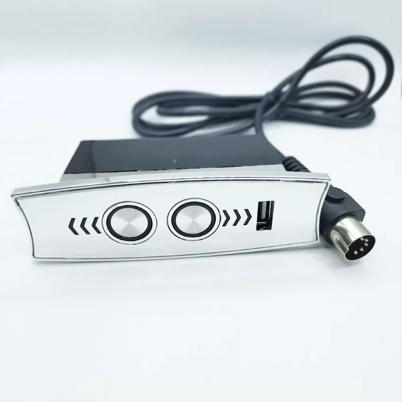 LED Backlight Wire Controller with USB Charging Port for Electric Sofa Push Rod Motor