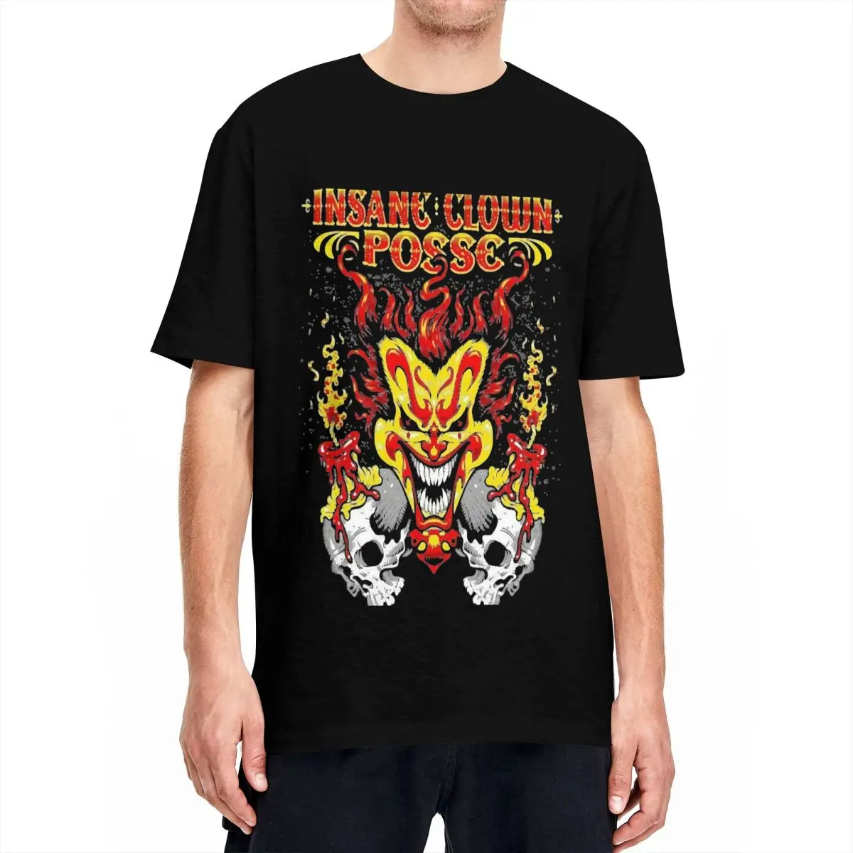 Insane Clown Posse Hiphop T Shirts Men Women's Cotton Hipster T-Shirt Crewneck Tees Short Sleeve Clothing New Arrival