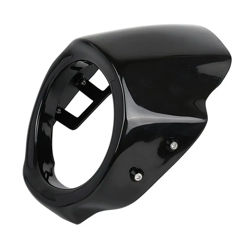 A80X-Wind Deflector Cover Headlight Bezel Fairing For Softail Standard FXST Street Bob FXBB Breakout 114/117 FXBR