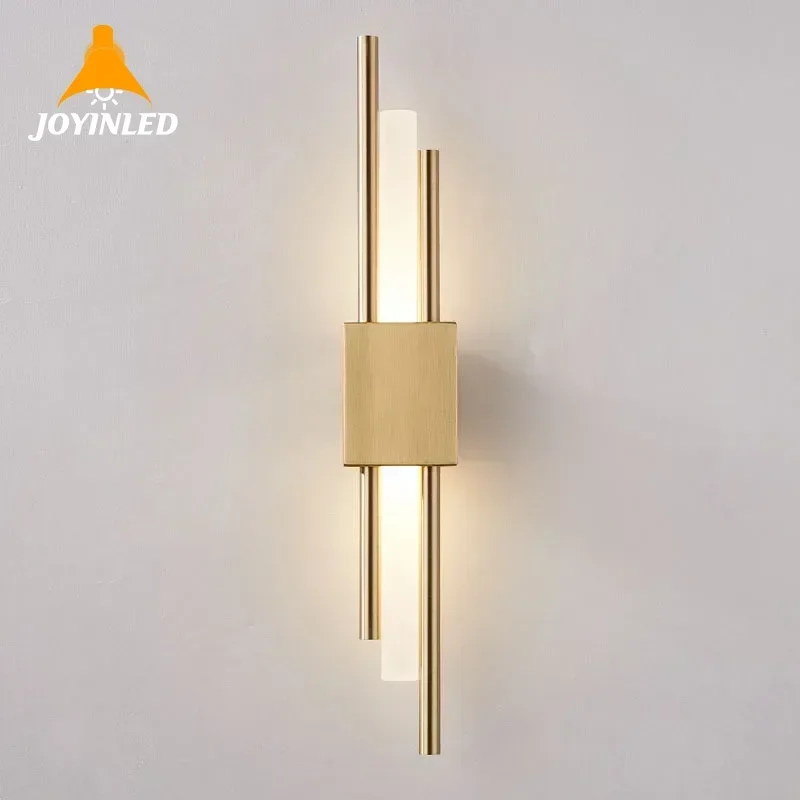 

Nordic Decor Gold Wall Lights Bedroom Bedside Led Wall Lamp Indoor Lighting Bathroom Sconces Light Fixture Living Room Corridor