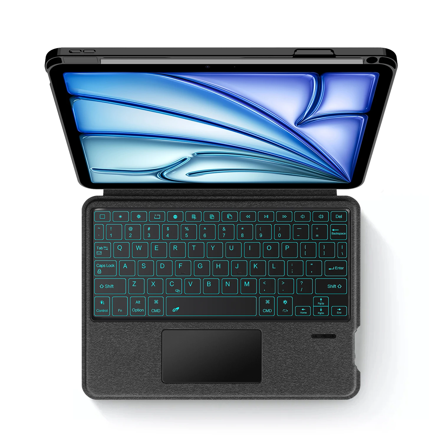 LFOIQN Wireless Keyboard Case For iPad Air 11 13 Inch Air 5 4 3 For iPad Pro 11 12.9 13 10.5 10th Gen 11th A16 10.2 7/8/9th Case