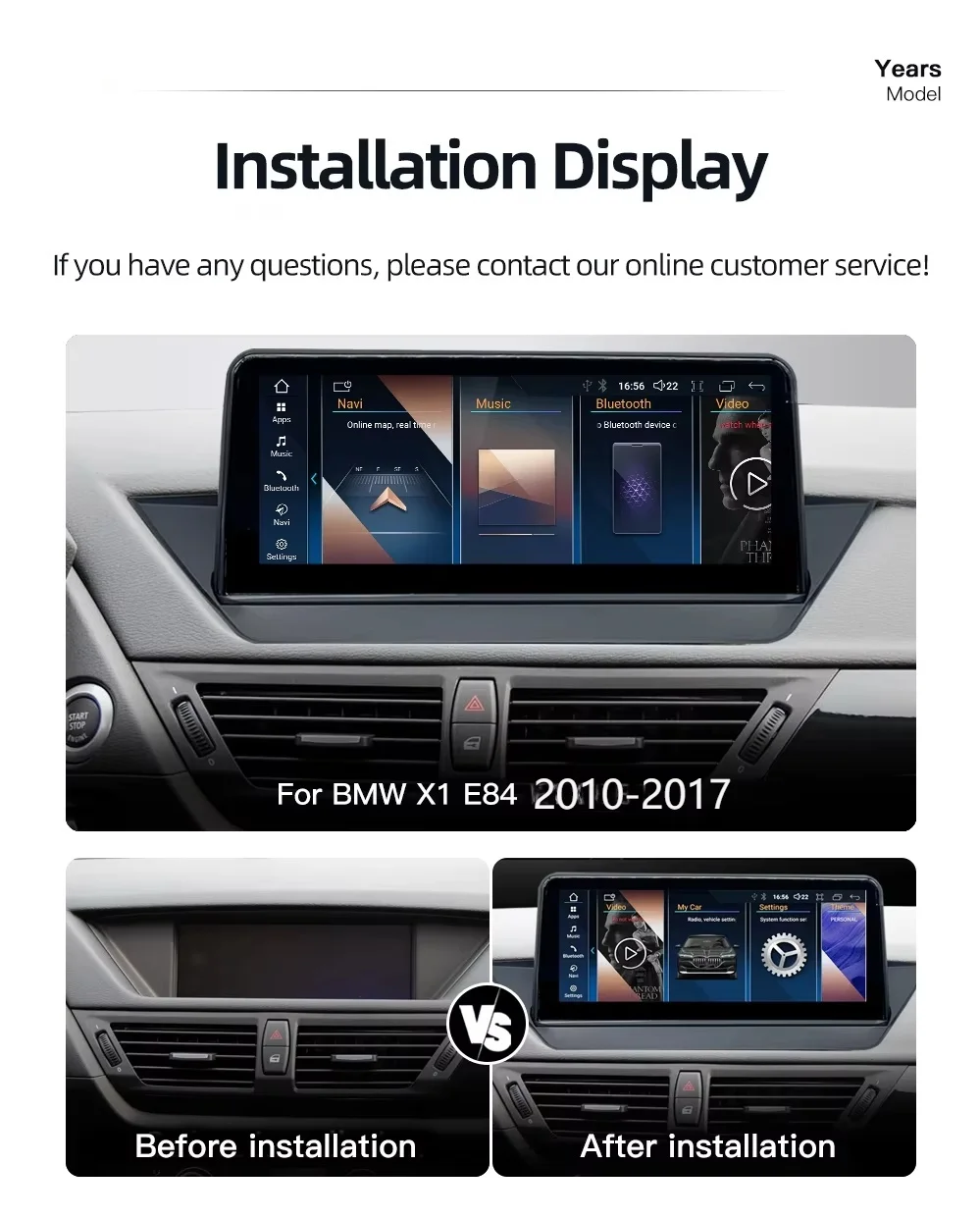 10.25”Car Stereo An… - image