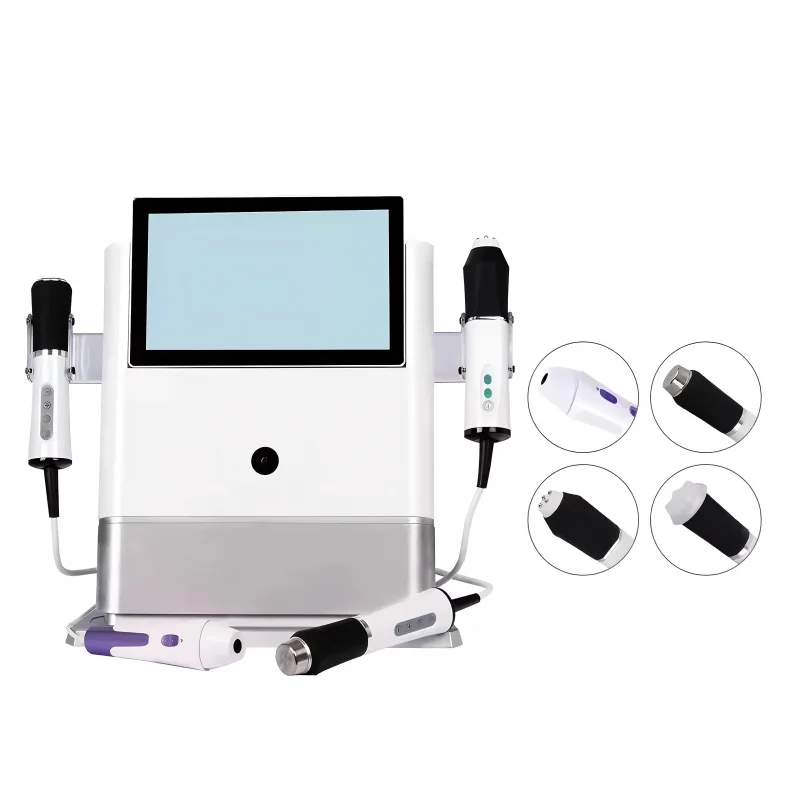 

Portable 4 in 1 Oxygen Skin Care Co2 Bubble Oxygenated Therapy Facial Skin Analyzer Anti Aging Beauty Machine