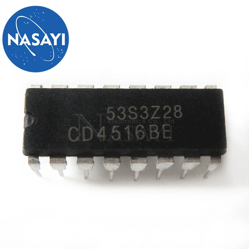 10pcs/lot CD4516BE DIP16 MC14516BCP MC14516 CD4516 DIP 4516BE DIP-16 new and original IC In Stock