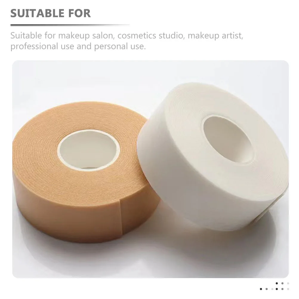 10 rotoli di estensione delle ciglia, nastro in schiuma, formula irritante, perfetta per l'applicazione delle ciglia finte, pelle protettiva