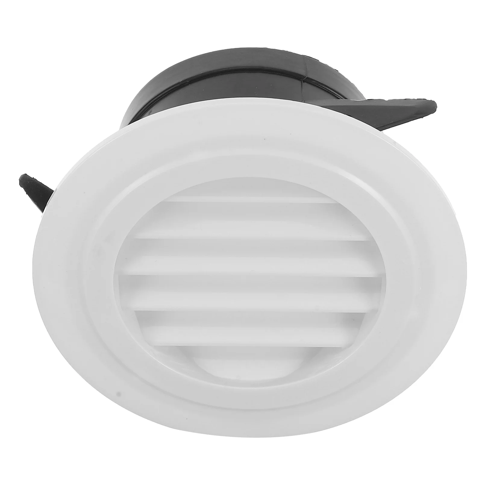 

Крышка вентиляционного отверстия Настенное вытяжное отверстие Венецианский каскоповой канал Круглый навес с жалюзи Abs Hvac Каналы Пластик