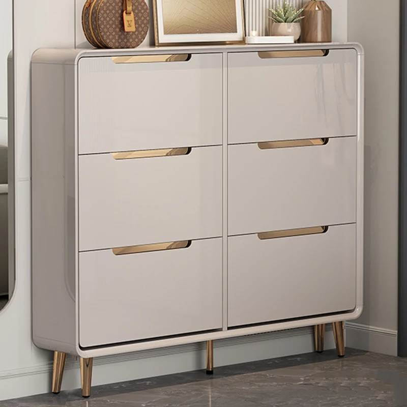 Nordic Mobile Shoe Cabinets Stands Sideboards Organizer Space Saving Shoe Cabinets Closet Armadi Da Soggiorno Closets Armables