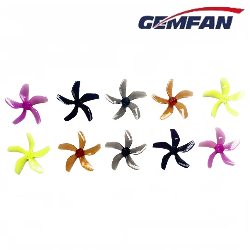 4Pairs 8Pcs GEMFAN D51 2020 2x2x5 2inch 50.3mm 5-Blade PC Propeller 1.5mm For RC FPV Racing Freestyle Tinywhoop BETA85X Drone