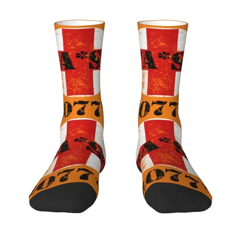 Cool Vintage Mash 4077th Distressed Logo Socks Women Men Warm 3D Printing Sports Football Socks