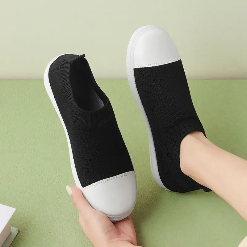 

Comfortable and Elegant Slip On Canvas Shoes for Women Y2k Fashion Aesthetic Offers 39 Sale New In 2025 Casual Woman Footwear