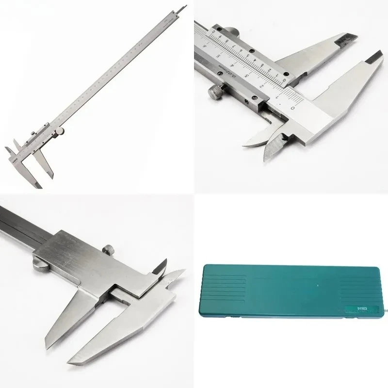 for Shida 91503 Vernier Caliper Mechanical Stainless Steel Inner and Outer Diameter Caliper High Precision Measuring Tool