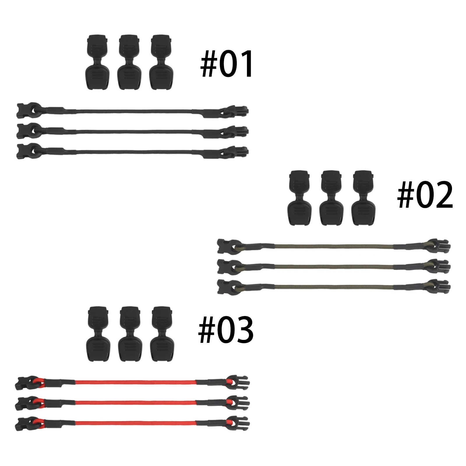 3Pcs Tourniquet Hol…