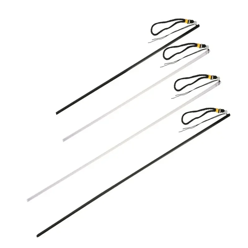 Outdoor Soft Foldable 65cm Resin Self defense Stick Teaching Pointer Rattan stick For Teaching Trainer Tools