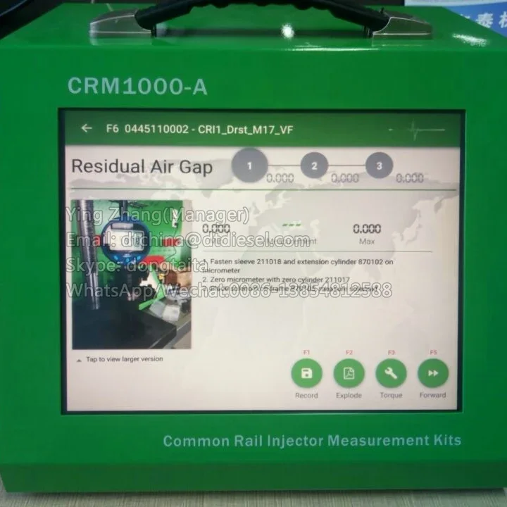

CRM1000A crdi injector tester common rail injector stroke tester- stage 3 tool