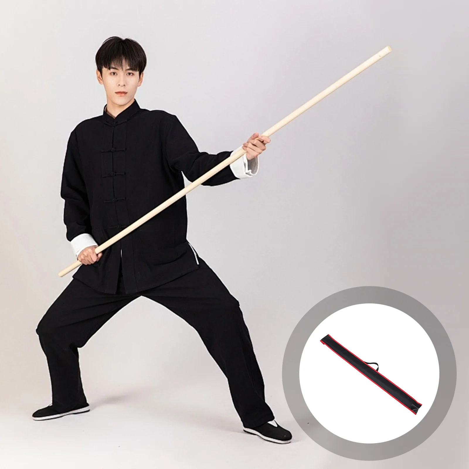 

Waterproof Oxford Cloth Martial Arts Bag Multi-Functional Stick Case Portable Storage Solution Tai Chi Equipment