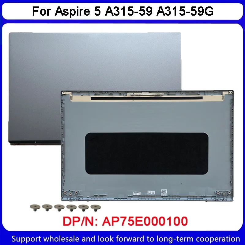 New For Acer Aspire 5 A315-59 LCD Back Cover Bottom Case Cover AP75E000100/Front Bezel AP3UI000210