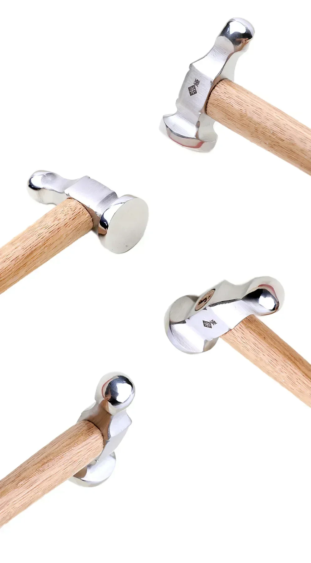 Mini Hammer Steel Round Head Creative Small Goldwork High-grade Jewellery Leather Gold Hammer Tools Stainless