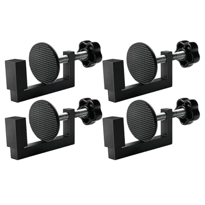 ABJO-4Pcs G-Clips, Clips ajustables para muebles de Patio, abrazaderas para muebles de mimbre para sofá de exterior, abrazaderas de mimbre, sujetadores para sillas de mimbre