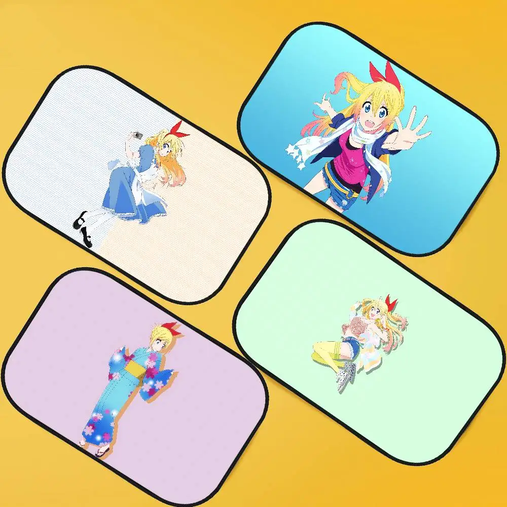 

N-Nisekoi Car Electrostatic Film Side Window Sunshades Windshield Auto Window Sunshade Cover For Children Baby
