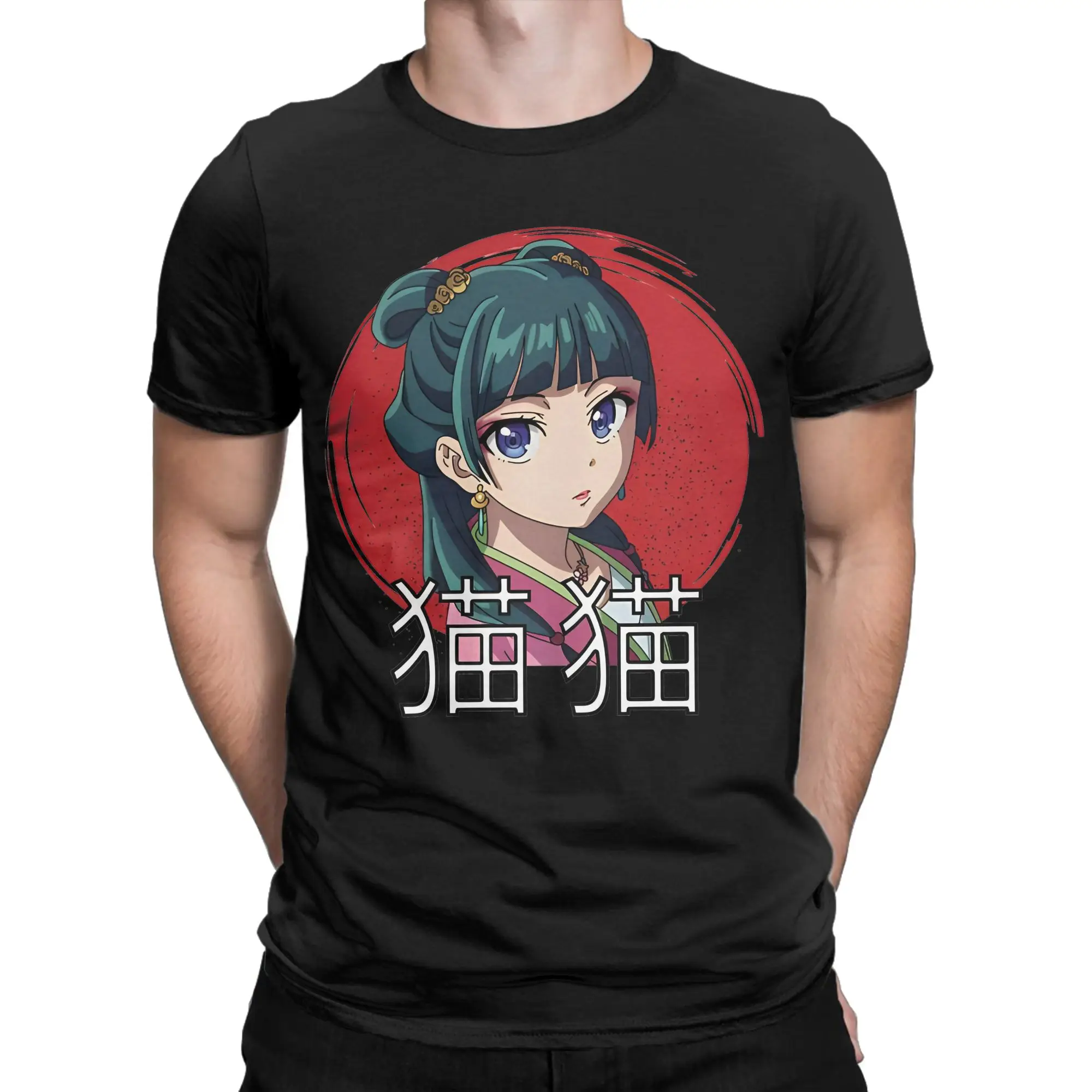 Men Women T-Shirt Maomao Anime Awesome 100% Cotton Tee Shirt The Apothecary Diaries T Shirts Round Neck Tops Plus Size