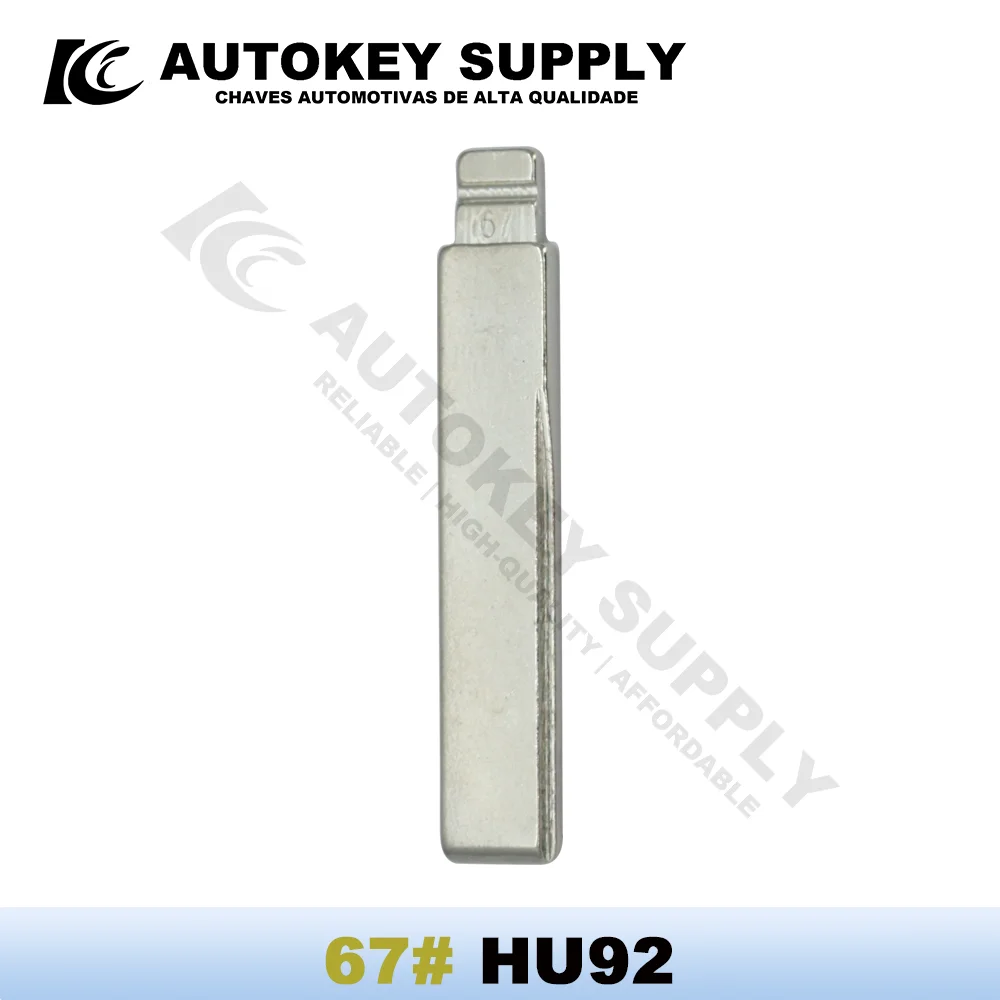 5PCS/10PCS KD VVDI  67# HU92 Key Blade Replacement Uncut Blank For BMW