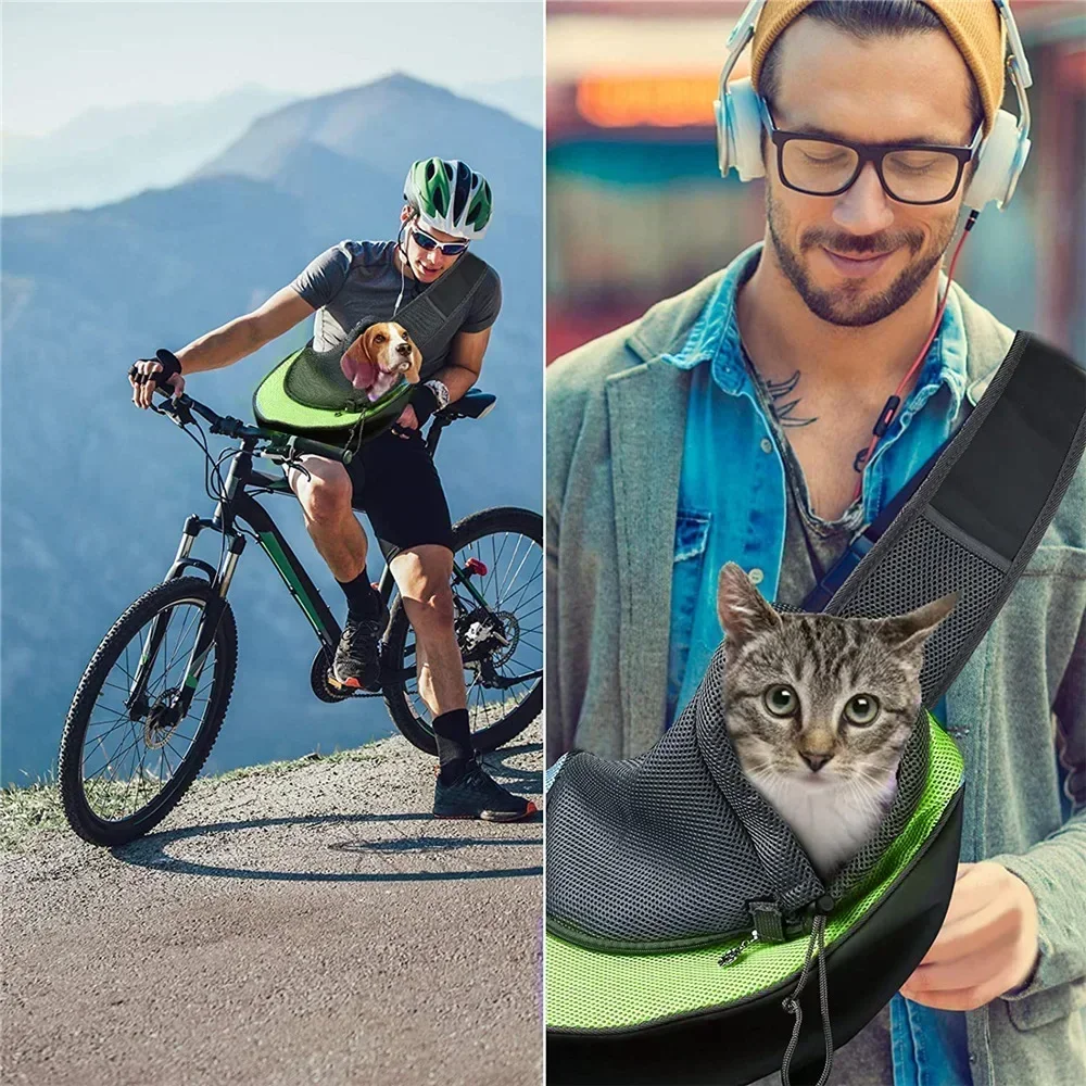 Neue Sommer-Reisetasche für Haustiere, perfekt für Katzen und Hunde, Netzstruktur sorgt für Atmungsaktivität, ein Muss – langlebiges, tragbares Zubehör