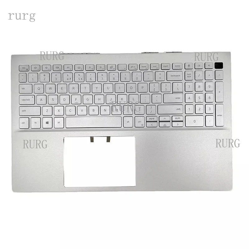 R+ Brand New, compatible with FOR Dell Inspiron 15 5501 5502 5504 5505, Palmrest Upper Case with US backlit keyboard
