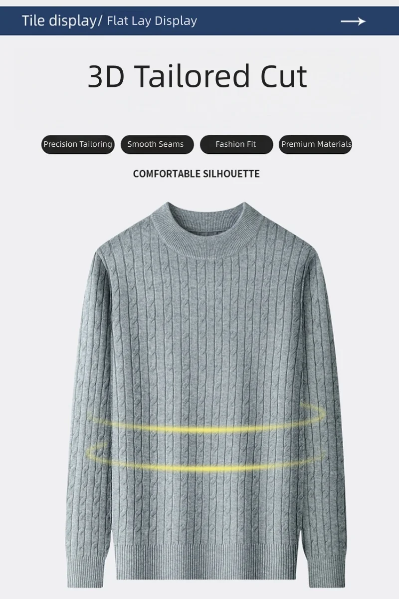 Neuer Winter-Pullover der Modemarke aus Samt, warm und bequem, Herrenbekleidung, Original-Welpen-Stickerei, koreanische Version, Pullover – Detail 5