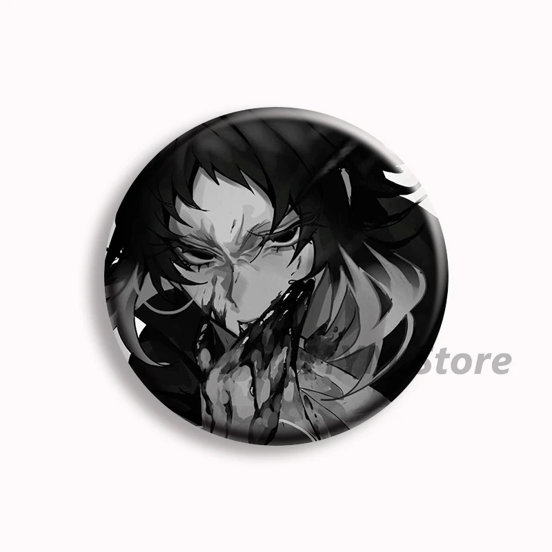 Ryunosuke Akutagawa Anime Soft Button Pin Hot Manga Bungou Stray