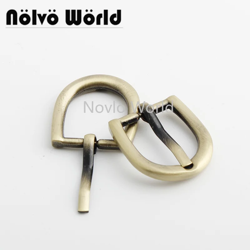 

Nolvo World 10-50 pieces 18mm 20mm 5 colors brush antique brass pin buckle safety harness buckles