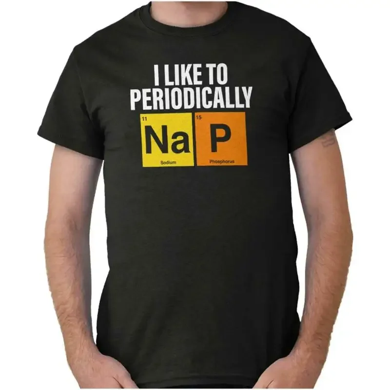 

I Take Naps Lazy Procrastinate Nerd Tired Женская или мужская футболка с круглым вырезом