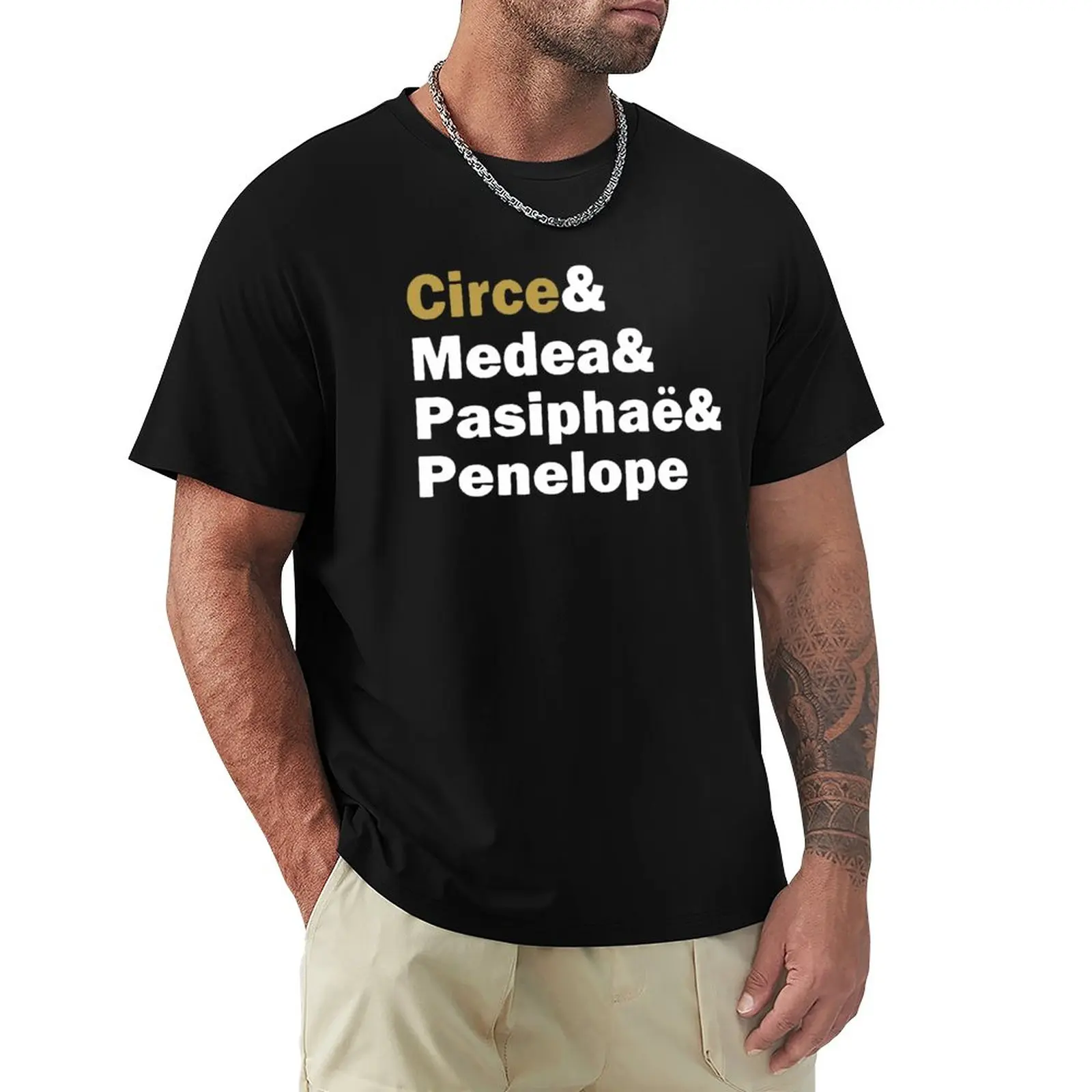 Circe & Medea & Pasiphae & Penelope T-Shirt custom t shirts quick drying t-shirt korean fashion t shirts for men cotton