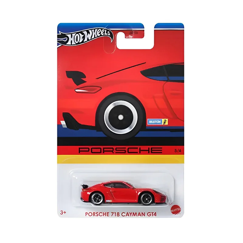 Mattel Hot Wheels Porsche Set 2024 Porsche 356 Speedster Porsche 911 944 Turbo 1/64 Diecast Model Cars Toy for Boys Gift GRT01