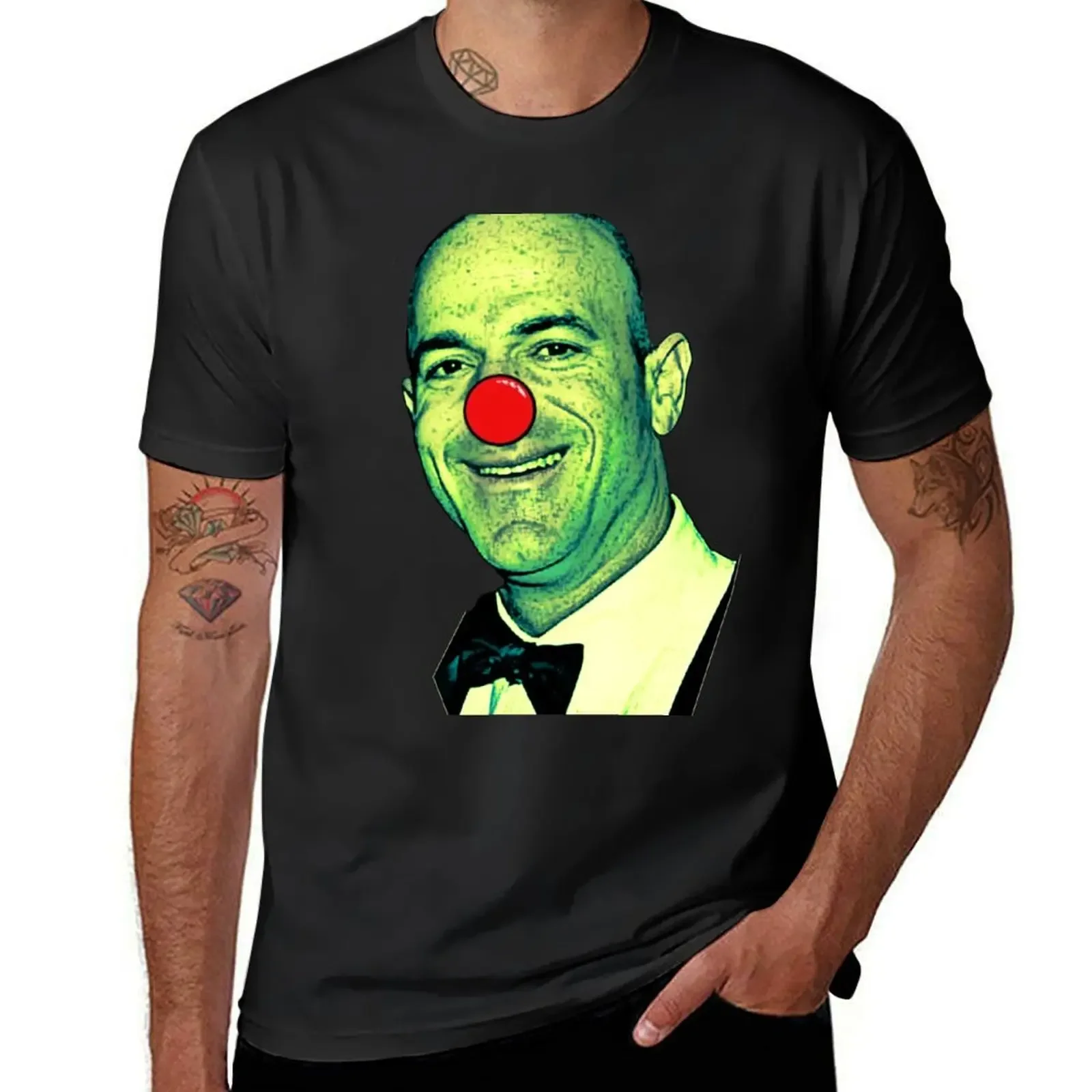 John Fisher Clown T-Shirt oversizeds graphic tee shirt heavy weight t shirts for men