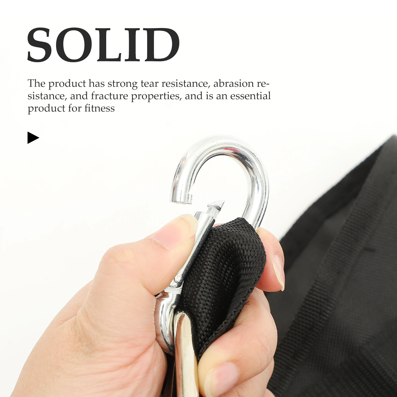 

2Pcs Ab Straps Heavy Duty Oxford Nylon Fitness Accessory Portable Home Gym Equipment for Core Training Workout