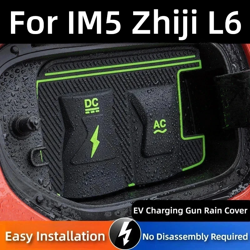 

For IM5 Zhiji L6 EV Charging Gun Cover Dustproof Waterproof Protective No-Damage Universal for Electric Vehicle